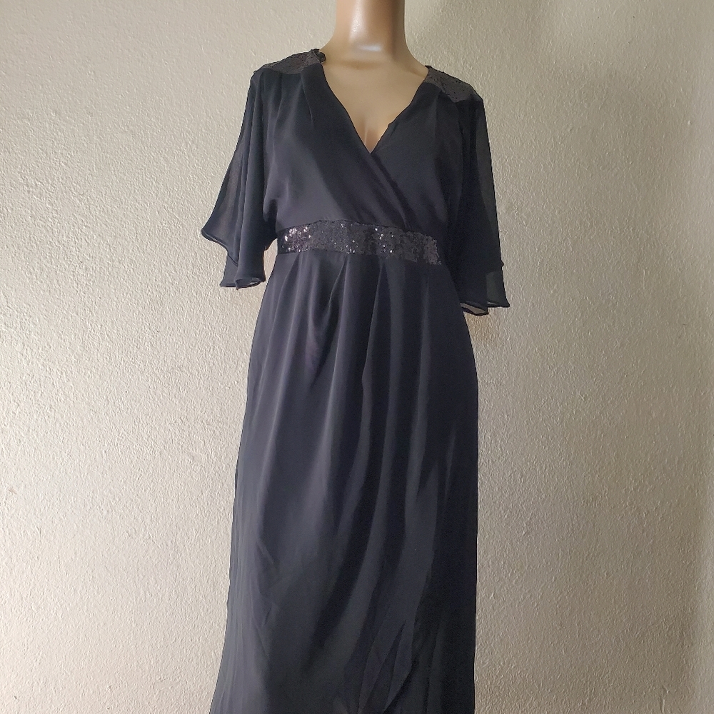 Maxi sequin dress City Chic